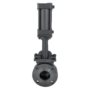 Válvula de Cuchilla Neumática con Brida COVNA para Pedidos Urgentes, 10 Pulgadas, 150LB, Válvula de Cuchilla de Acero Inoxidable, Válvula de Cuchilla para Lodos - Product Image 1