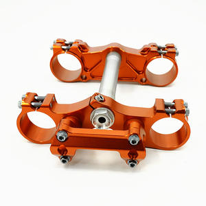 Abrazaderas triples de aluminio Billet MX para motocicleta personalizada Off Road Dirt Bike Racing para Honda Yamaha Kawasaki Suzuki KTM Husqvarna - Product Image 1