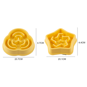 Commercio all'ingrosso eco-friendly ciotola di alimentazione per cani a forma di fiore lento alimentatore antiscivolo Base di sublimazione acqua alimentare scatola di applicazione - Product Image 5