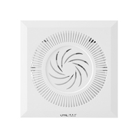 Ventilateur de plafond électrique 8 pouces avec moteur OEM en plastique, extracteur d'air frais pour salle de bain et ventilation industrielle