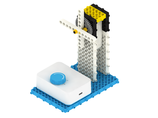 -Style Compatible AI Robotic STEM Kit with Plug & Play No-Code Features Rechargeable Battery for Preschool & Kindergarten