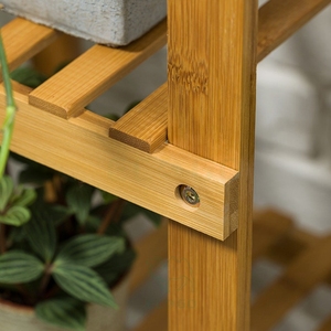 <b>Bamboo</b> Flower Stand Display Rack Modern <b>Pot</b> <b>Plants</b> Stand Indoor Decoration Hot Sell Flower <b>Pot</b> Stand - Product Image 5
