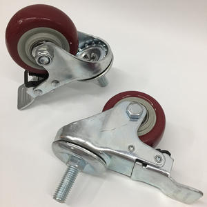 <span class=keywords><strong>3</strong></span> 4 5 Zoll Hot Sale Mittelschwere PP PVC PU TPR Rad schwenk platten rollen für Wagen - Product Image 2