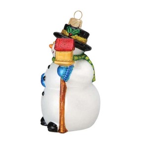 MRS Glass <span class=keywords><strong>Rudolph</strong></span> the red Nosed <span class=keywords><strong>Reno</strong></span> Colección globo Ornamento festivo Navidad Año Nuevo regalo árbol de Navidad colgante - Product Image 5