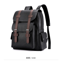 Sac à Dos Homme en Cuir Tendance Personnalisé, de Luxe, Imperméable pour École et Collège