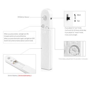 Bande <span class=keywords><strong>Led</strong></span> intelligente avec détecteur de mouvement Pir, éclairage pour armoire, placard, chambre, <span class=keywords><strong>cuisine</strong></span>, garde-robe - Product Image 2