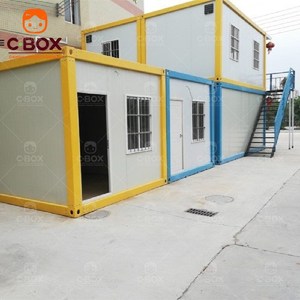 Casa Contenedor Móvil Prefabricada Cbox Moderna de 2 Pisos, Villa Prefabricada Desmontable con Sala de Estar y Dormitorios - Product Image 2
