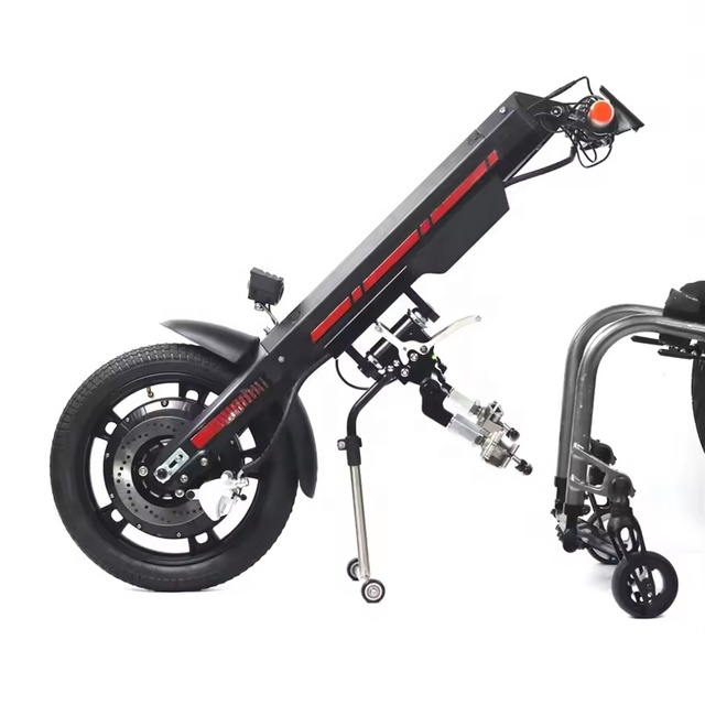 Most Popular 50KM 16inch Speedy Handbike Electric Wheelchair  Handcycle 800w