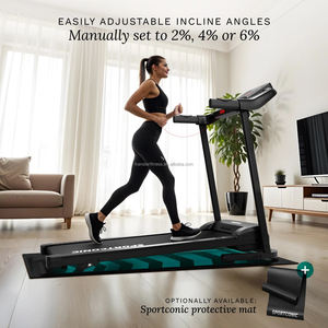 เครื่องออกกำลังกายแบบเดิน-วิ่ง <span class=keywords><strong>Falabella</strong></span> Home Gym Compact Trotadoras Cintas Caminadoras แบบพับได้ พร้อมบลูทูธ แอพพลิเคชั่น และฟังเพลง - Product Image 6