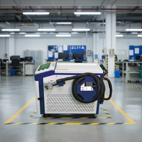 Machine de nettoyage au laser portable pour surfaces métalliques, vente directe du fabricant, éliminateur de rouille et de peinture