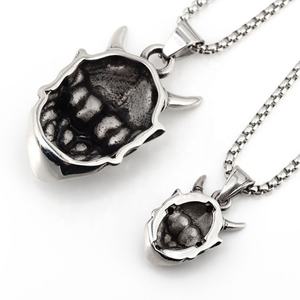 Joyería Zoryn para Hombre, Collar con Colgante de Máscara Hannya Japonesa Gótica de Acero Inoxidable, Venta al por Mayor, Tamaños Grande y Pequeño - Product Image 5