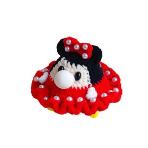 Poupée en <span class=keywords><strong>laine</strong></span> tissée à la main Trembling Dumpty soufflant des bulles, pendentif créatif, jouet anti-stress, ornements suspendus - Product Image 5