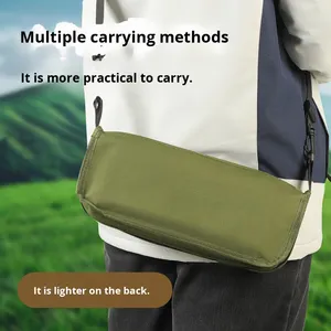 Tabouret pliant portable pour l'extérieur, chaise de camping et de sport simple et portable pour la pêche, la plage et les files d'attente - Product Image 4