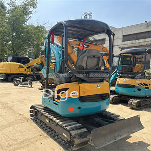 Excavatrice d'occasion à vendre Mini Kubota kx15 LIVRAISON GRATUITE Excavatrice hydraulique d'occasion avec des pièces de machines de construction bon marché - Product Image 3
