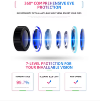 Casque de réalité virtuelle 3D Viar, lunettes VR, dispositifs, lentilles, lunettes de protection, casque intelligent, écouteurs pour smartphone, jeux mobiles