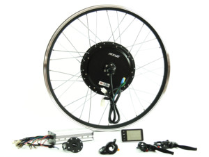 48v 52v 2000w胖轮胎车轮ebike电动自行车轮毂电机转换套件，带虎鲨电池 - Product Image 3