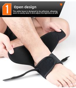 Sports de plein air Football Élastique Cheville Soutien Basketball Fitness Cheville Attelle Entraînement Chaussettes Randonnée Anti-Entorse Équipement De Protection - Product Image 6