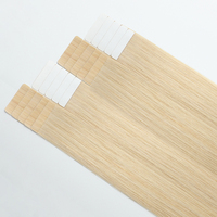 Extensions de cheveux à bandes adhésives de qualité supérieure, cheveux humains russes, blond gris 613, prix de gros direct usine pour salons