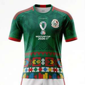 Agasalho Esportivo de Aquecimento e Corrida Susugoo Personalizado Estilo Mexicano para a Copa do Mundo de Futebol de 2026 - Product Image 1