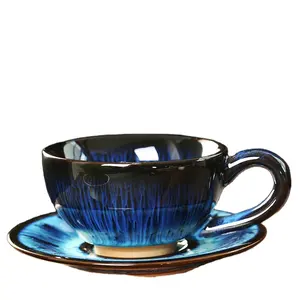 14 OZ Coffee Mugs with Handle Large Ceramic Cups White Sublimation Blanks Product Ceramic Coffee Mug Supplier Sublimation Mug