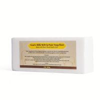 Base de Jabón de Leche de Cabra Blanca para Hacer Jabón Personalizado DIY