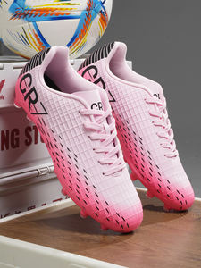 Новейшие цветовые варианты футбольных бутс AG TF с шипами, прочная конструкция, подошва с высоким сцеплением, удобная посадка, для тренировок - Product Image 3