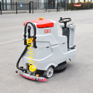 High Quality Self-propelled Type Wireless Combined <b>Floor</b> and Scrubber <b>Machine</b> Rideon Surface Cleaner Wash - Product Image 3