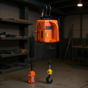 Polipasto Eléctrico Vevor con Capacidad de 1100 Libras, Control Remoto con Cable, Herramienta de Elevación - Product Image 2