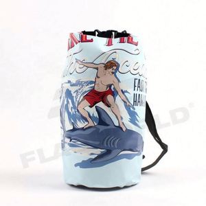 Wholesale Custom Logo Fashion Design 210D Waterproof Polyester Unisex Handbag/<b>Beach</b> Bag with Zipper Closure - Product Image 2