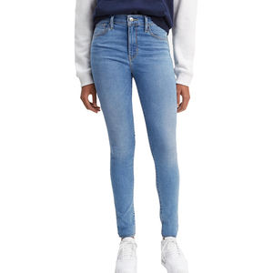 กางเกงยีนส์ทรงสกินนี่รัดรูปสำหรับผู้หญิง ผ้ายีนส์ยืดพิเศษ พร้อมขอบเอวเสริมความแข็งแรงเพื่อการยึดเกาะที่แน่นหนา - Product Image 1