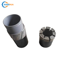 Conjunto de barra de perforación de diamante de acero al carbono Xuanhua, herramientas de perforación por cable forjadas para minería de mineral y perforación de núcleos de roca, ¡gran oferta!