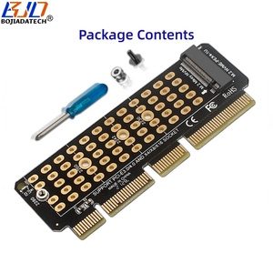 2026 新しい PCI-E 4.0 PCIe 3.0 4X から M.2 M-Key コンバータ アダプタ (2230 2242 2260 2280 M2 NVME SSD 対応) 1U サーバー用 - Product Image 6