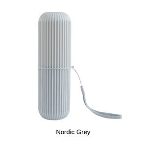 Caixa de Armazenamento de Plástico para Escova de Dentes de Cor Personalizada Portátil para Viagens ao Ar Livre Copo Porta-Escova de Dentes Doméstico - Product Image 6