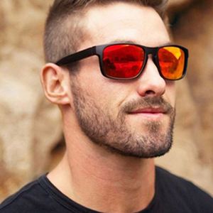 Gafas de Sol Deportivas Polarizadas Vintage 2021 para Mujer, UV400, Negras, Gafas de Sol Polarizadas Cuadradas para Hombre - Product Image 2