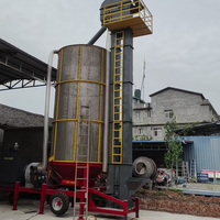 Séchoir à Grains Complet : Système de Séchage avec Moteur et Composants Essentiels, Longue Durée de Vie, Idéal pour l'Agriculture (Maïs, Riz, Blé)