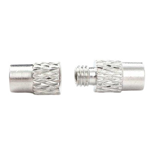 Pure <b>Copper</b> Screw Mesh Buckle Round Chrome Gold Gunmetal For <b>Bracelet</b> Making A-11 - Product Image 4