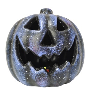 Plastic <b>Crafts</b> Halloween Ghost Face Pumpkin Design Pumpkin <b>Light</b> Halloween Decoration Outdoor Hanging <b>Lights</b> Up - Product Image 2