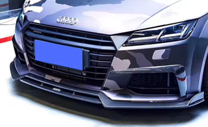 Lèvre de pare-chocs avant en fibre de carbone de style KB pour <span class=keywords><strong>Audi</strong></span> TT Sline MK3 2016 2017 2018 - Product Image 3