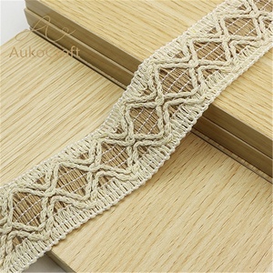 Corda di Canapa Intrecciata Fai-da-Te, Nastro di Lino Naturale, Filo di Iuta per Artigianato, Spessa Corda di Iuta Intrecciata - Product Image 5
