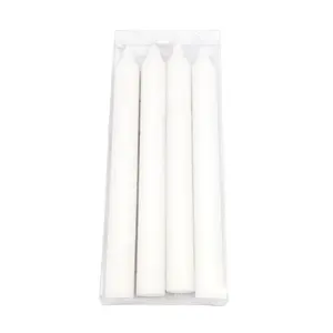 Light Candle Cheap Price Household Paraffin Wax White Stick Candle