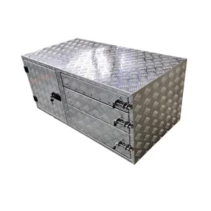 Xuzhou Caixinカスタム寸法アルミute収納ツールボックス引き出しキャビネット卸売価格アルミ合金収納ボックス