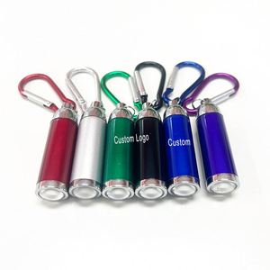Cheap Custom Logo Metal Aluminum Mini Led Keychain Zooming Torch Flashlight Rechargeable Custom Logo Edc Flashlight Keychain