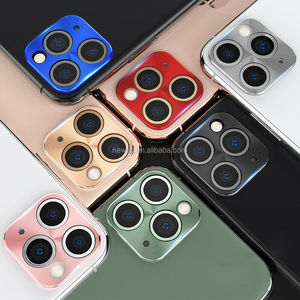 Nouvelle arrivée secondes <span class=keywords><strong>changement</strong></span> pour <span class=keywords><strong>iphone</strong></span> x xs max à <span class=keywords><strong>11</strong></span> pro max en métal caméra lentille protecteur d'écran - Product Image 1