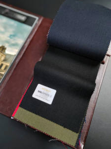 Modieus 400G/<span class=keywords><strong>M</strong></span> 45W 25P 25V 5L krimpbestendig ademend winddicht kamgaren wollen stof voor damespakken, kleurrijke opties - Product Image 3