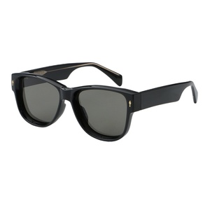 Lunettes de soleil rondes unisexes de haute qualité UV400, lunettes de soleil de luxe pour femmes, lunettes de soleil polarisées de marque de créateur avec logo personnalisé - Product Image 1