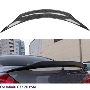 สปอยเลอร์หลังคาร์บอนไฟเบอร์ทรง PSM สำหรับรถซีรีส์ G37 2 ประตู คูเป้ ปี 2008-2012 (ไม่ใช่สำหรับรุ่น IPL) - Product Image 1