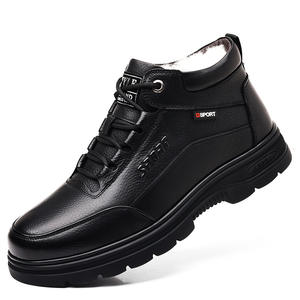 Nouvelles chaussures en cuir et maille décontractées pour hommes, style professionnel simple, douces, respirantes, légères, semelle antidérapante, résistantes à l'usure, bout rond - Product Image 6