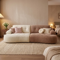 Canapé-lit Queen Size convertible 3-en-1 avec lit escamotable et futon moderne en velours pour appartement et chambre