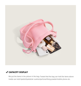 BSCI Authority Factory Paparazzi, bolso de hombro tipo bandolera con cadena Hobo con cordón a la moda, monedero y bolsos de mano para mujer - Product Image 5