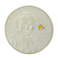 Venta profesional por encargo Moneda antigua británica islámica de la India Artesanía de metal Esmalte de plata Estampado de monedas de metal